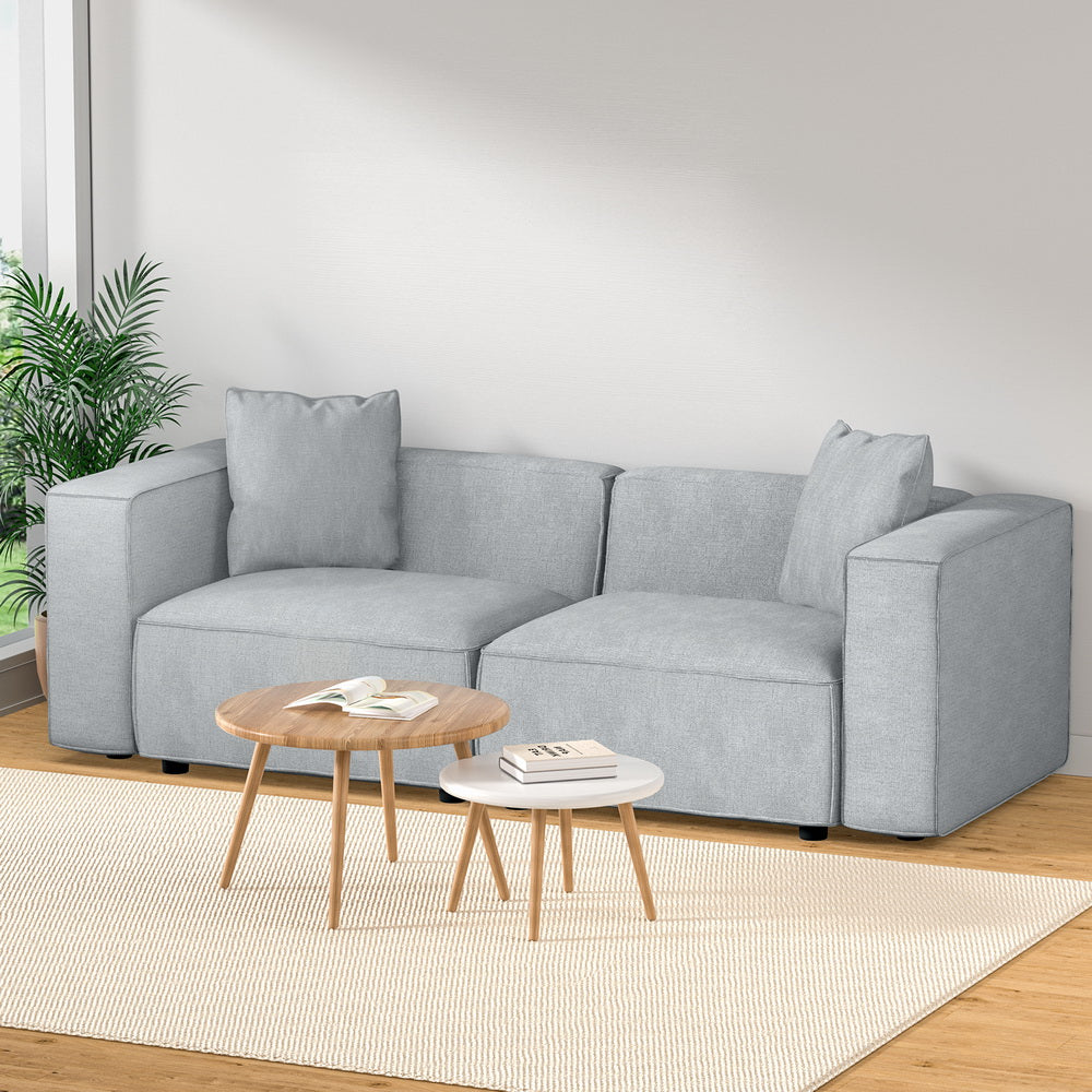 Alvin 2-Seater Sofa Grey