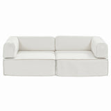 Artiss Convertible Folding Sofa Bed Beign