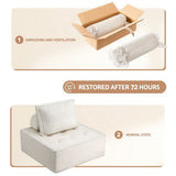Artiss Floor Sofa Lounge Chair with Pillow