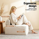 Artiss Floor Sofa Lounge Chair 5 Seater with Pillow