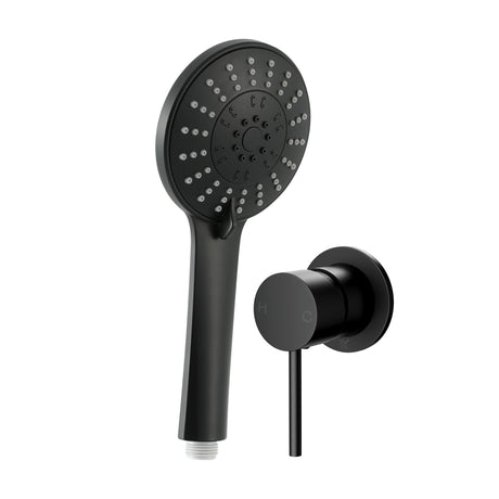 Cefito 4.5" Handheld Shower Head Round with Wall Bathroom Mixer