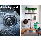 Cefito Kitchen Sink 53X50CM Stainless Steel Basin Single Bowl Silver