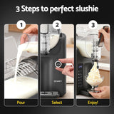 Devanti Slushie Machine Ice Cream Maker 2L Grey