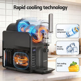 Devanti 5in1 Slushie Machine Ice Cream Maker 2L Grey