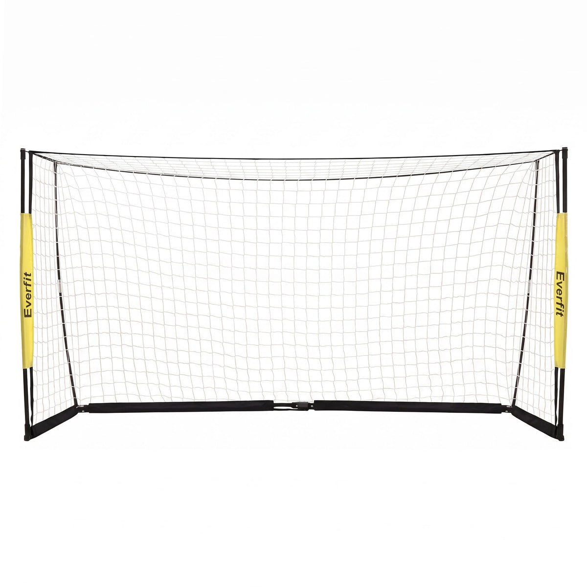 Everfit Portable Soccer Goal Net Fibreglass Polyester 12x6ft
