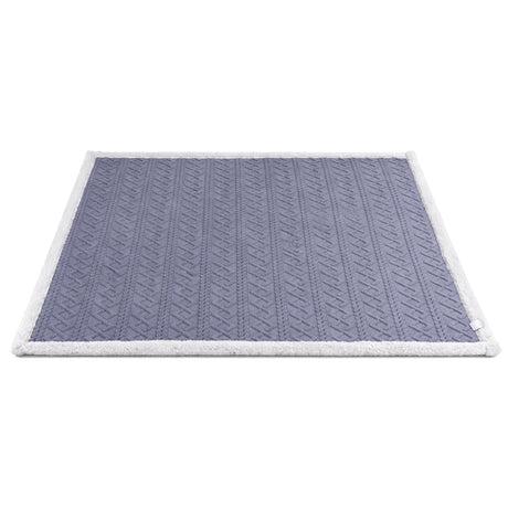 Giselle 152x203cm Throw Blanket Double-Sided Fleece Lightweight For Sofa Couch Bed Queen