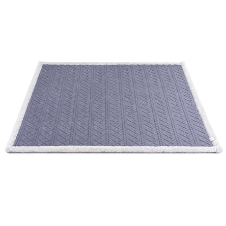 Giselle 203x230cm Throw Blanket Double-Sided Fleece Lightweight For Sofa Couch Bed