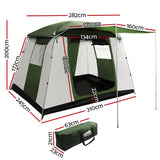Weisshorn Family Camping Tent 6 Person Hiking Beach Tents Dome Shelter