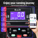 Everfit Treadmill Electric Home Gym Fitness Exercise Machine w/ Sit Up Bar 480mm