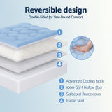 Giselle 5cm Mattress Topper Pillowtop toppers Double-Sided Double