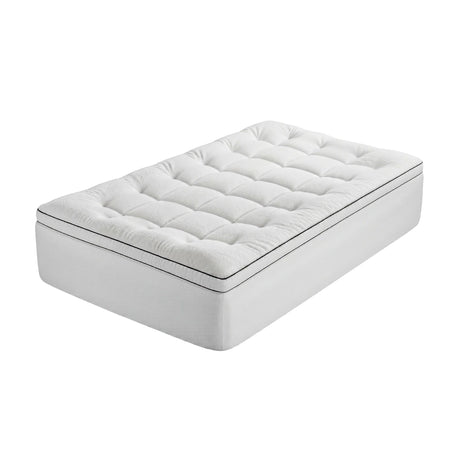 Giselle Bedding King Single Mattress Topper 5cm Coral Fleece