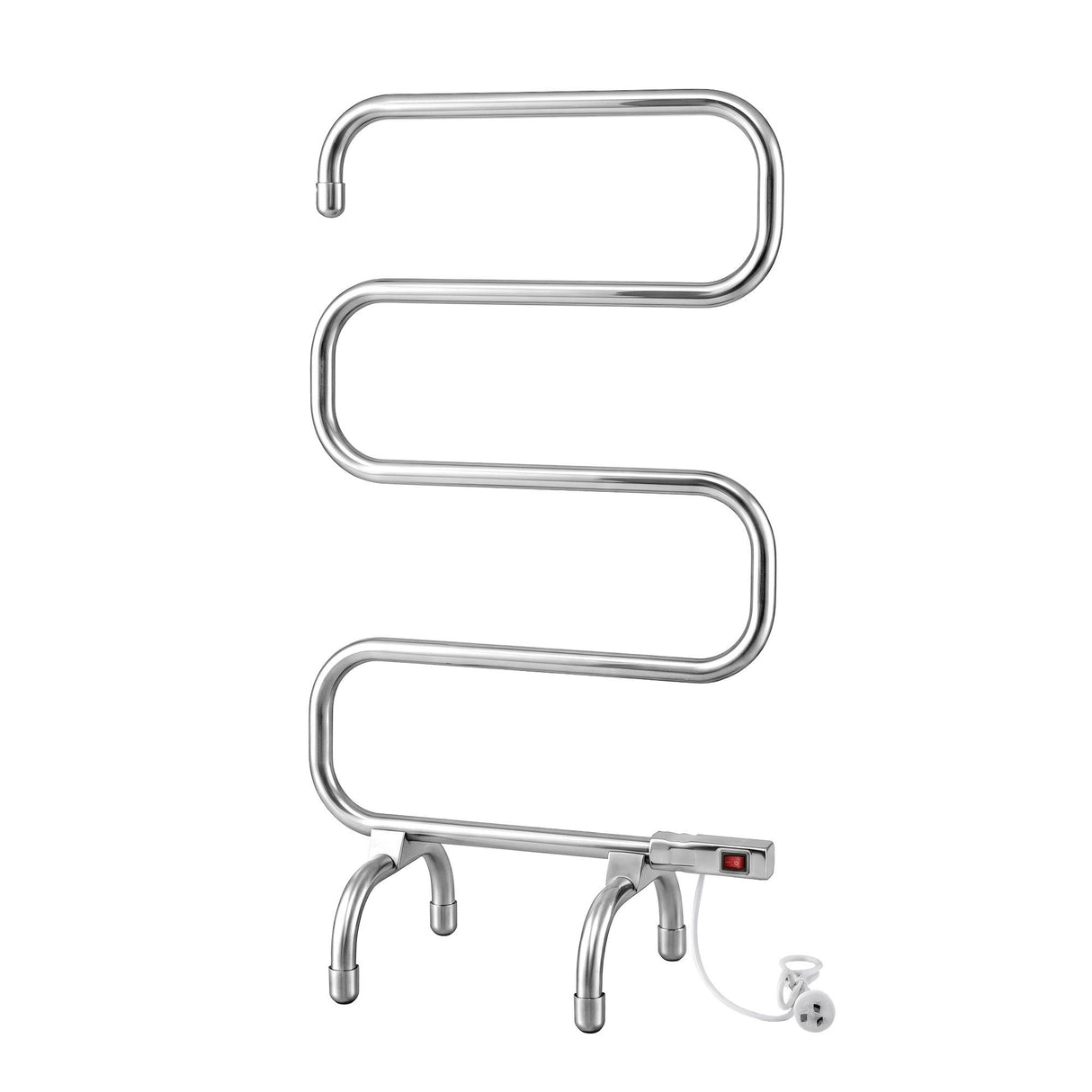 Devanti Electric Heated Towel Rail Rack 5 Bars Freestanding Clothes Dry Warmer