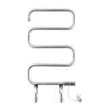 Devanti Electric Heated Towel Rail Rack 5 Bars Freestanding Clothes Dry Warmer