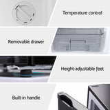 Devanti 81L Upright Freezer Fridge Black