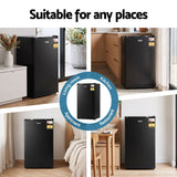 Devanti 81L Upright Freezer Fridge Black