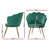 Pearl Armchair Green