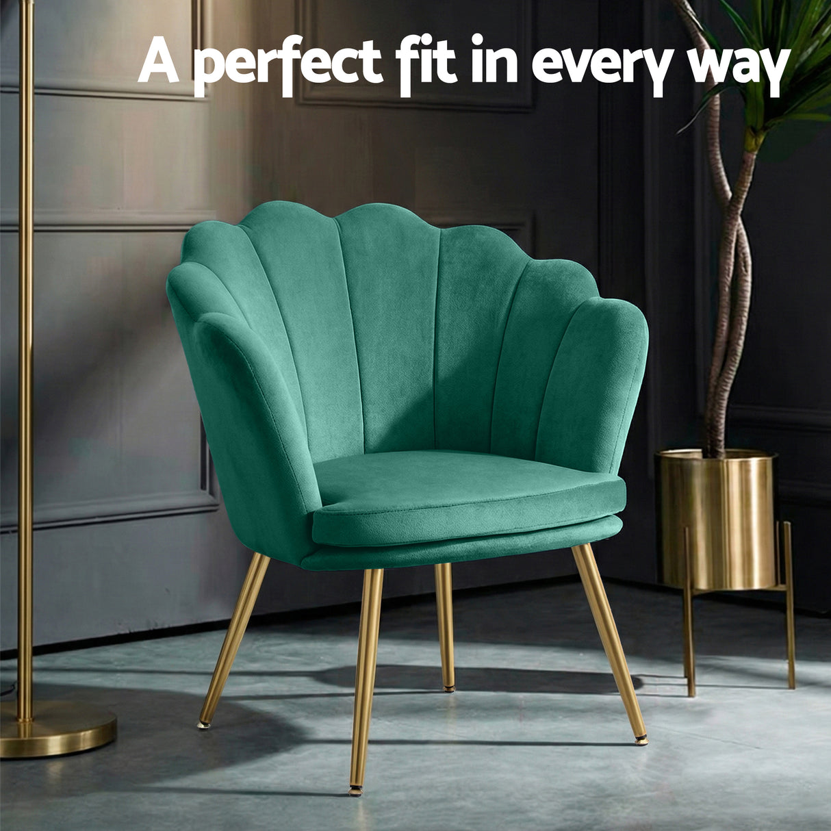 Pearl Armchair Green