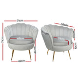 Pearl Armchair Grey