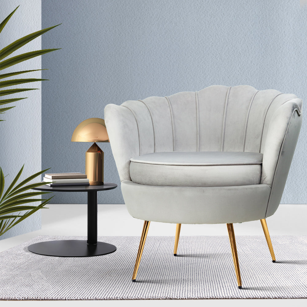 Pearl Armchair Grey