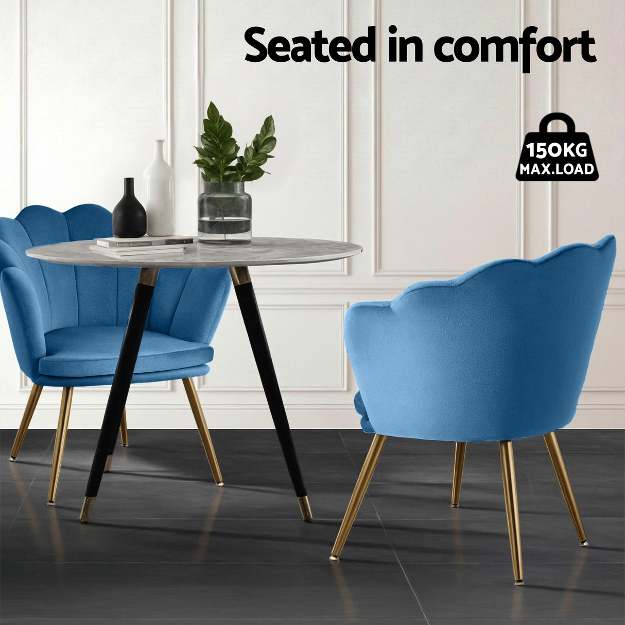 Pearl Armchair Navy