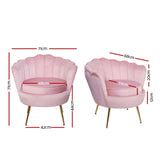 Pearl Armchair Pink
