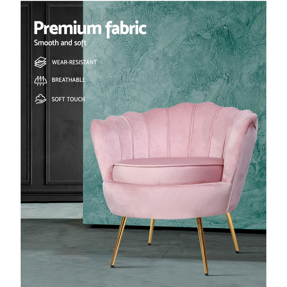 Pearl Armchair Pink