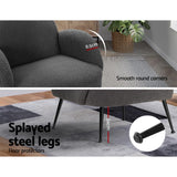 Hanes Armchair Charcoal