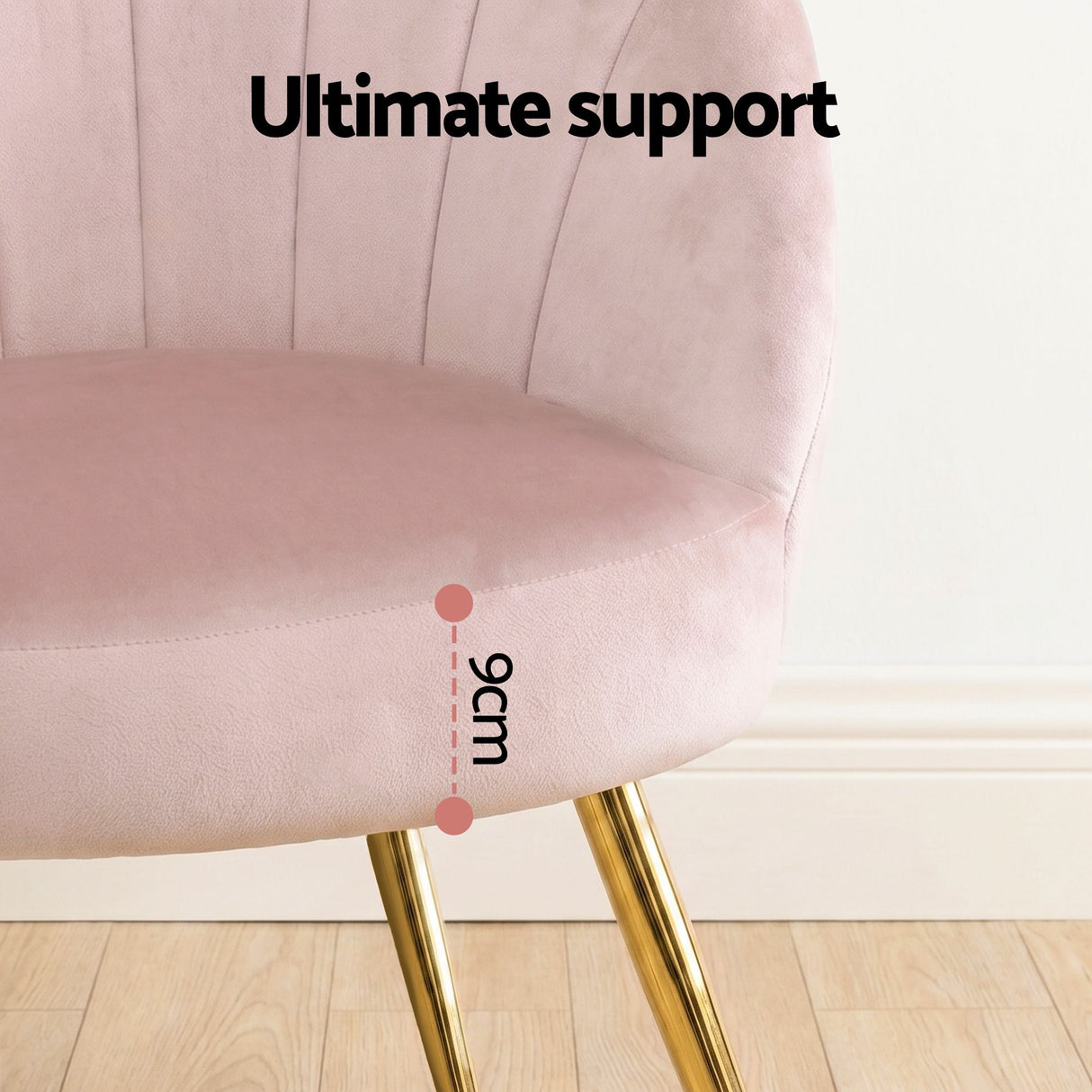 Eloise Armchair Pink