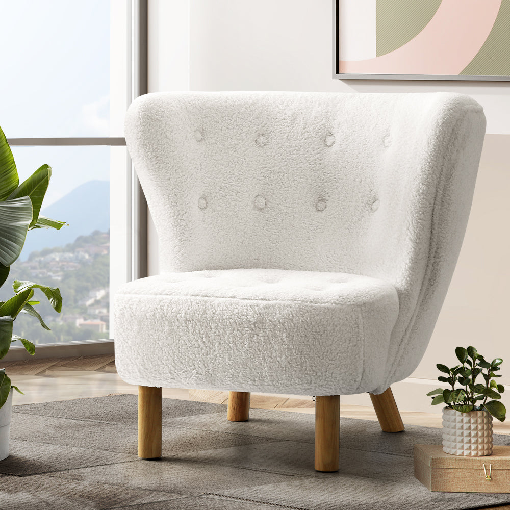 Felista Armchair White