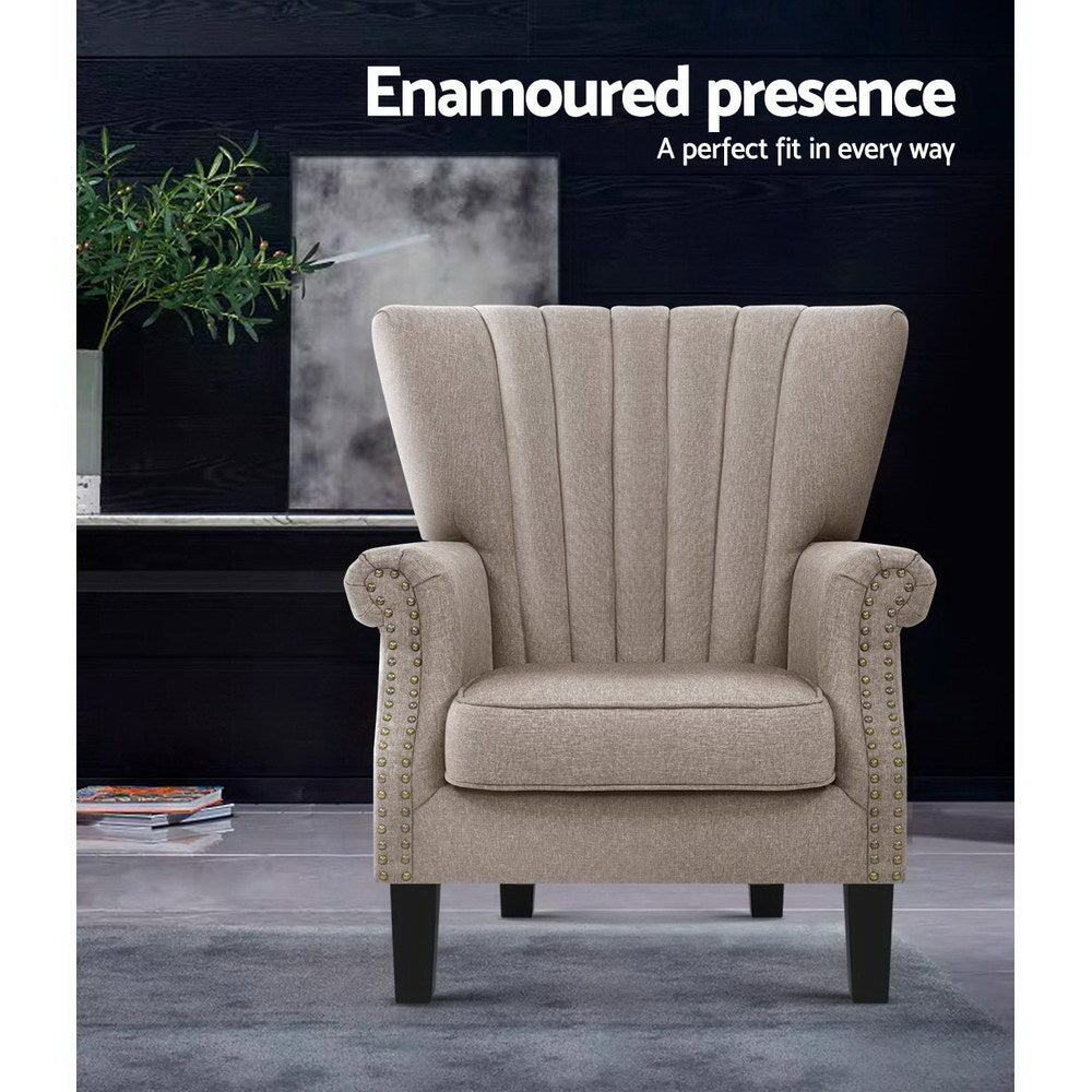 Andrew Armchair Beige