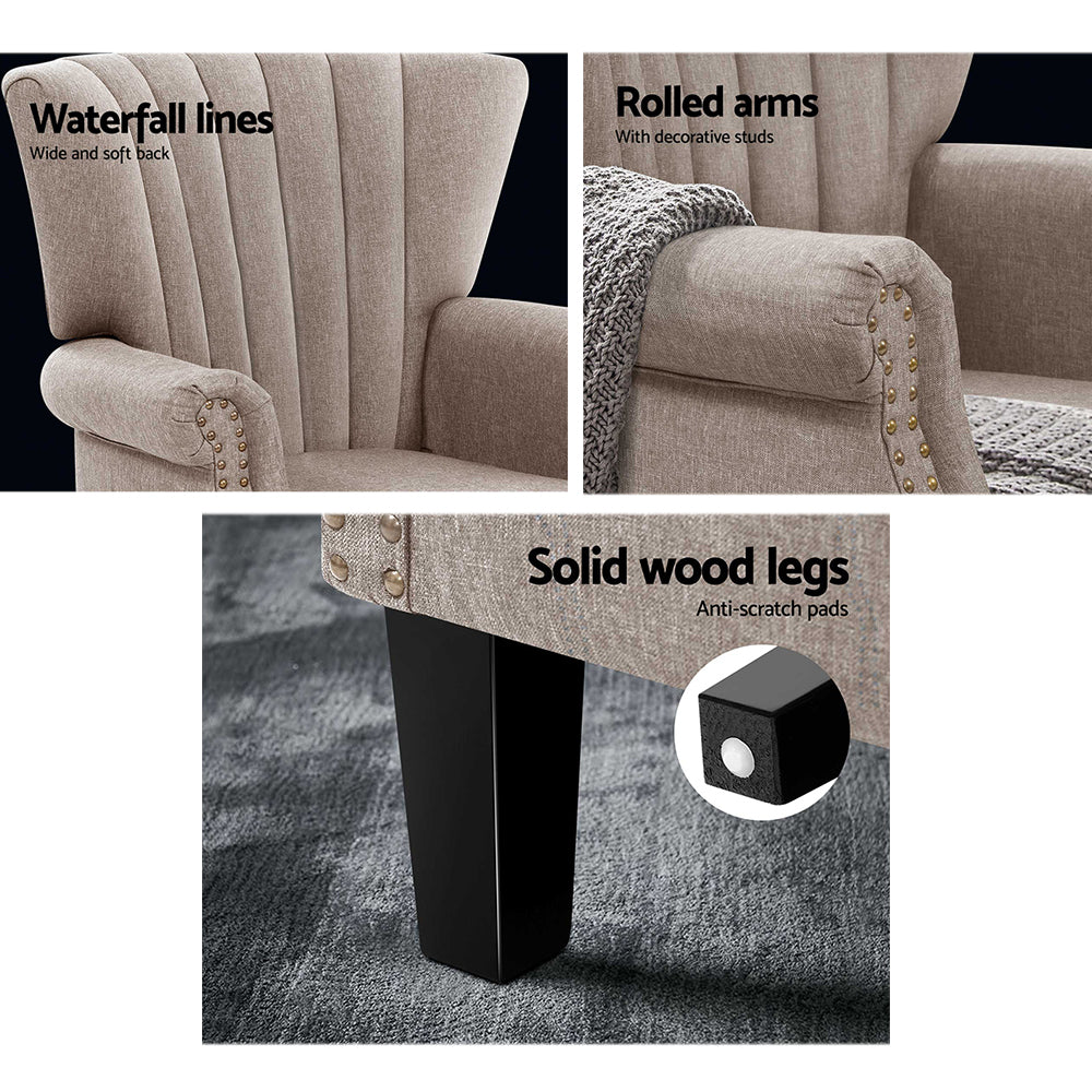 Andrew Armchair Beige