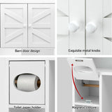 Artiss Bathroom Storage Cabinet Over The Toilet Organiser Laundry Shelf Holder