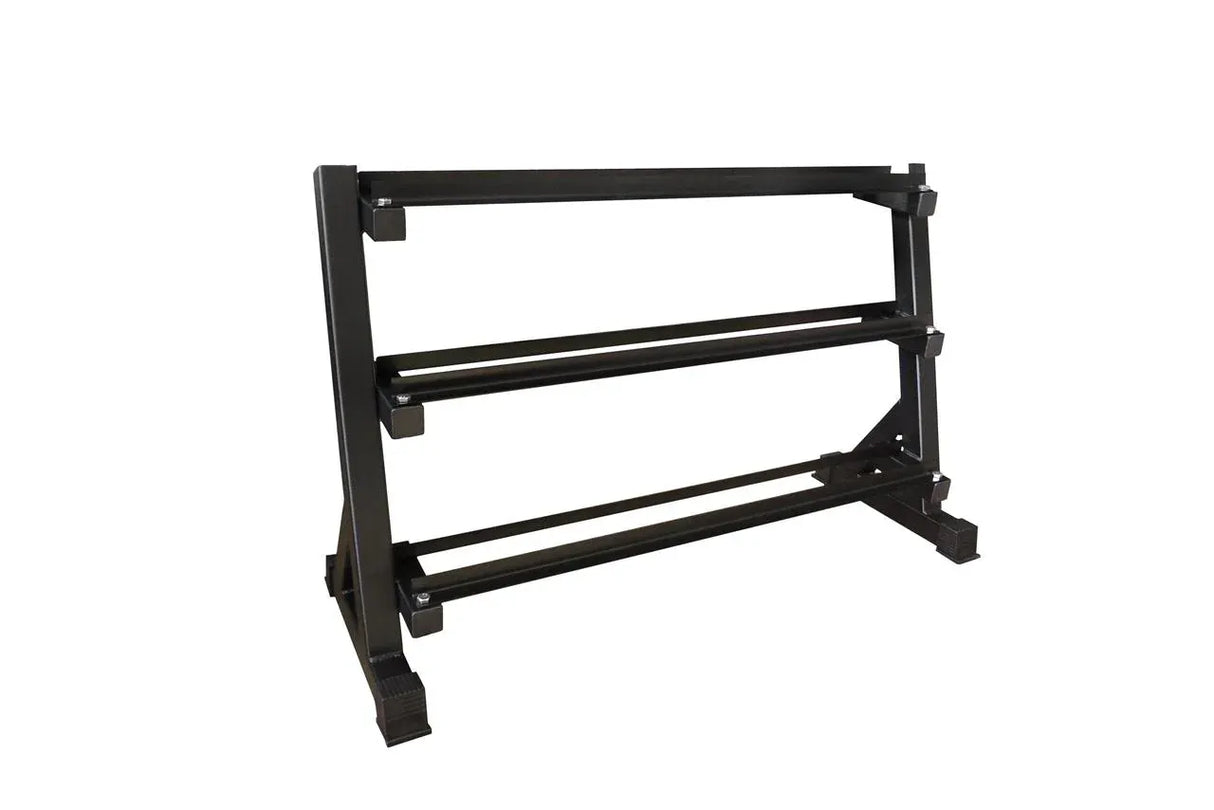 11 Pairs Hex Dumbbells PLUS Dumbbell Rack (385 kg | 5kg-30kg | 1.3m 3-tier Rack)