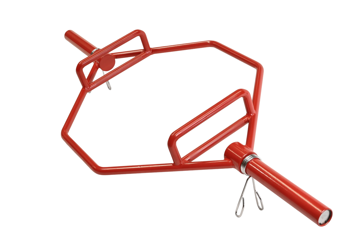 Olympic Shrug Deadlift Trap Bar - Red
