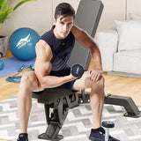 Premium Gym Bench - Adjustable Flat / Incline