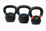 Cast Iron Vinyl Kettlebells (Colour-Marked) 4 Kg