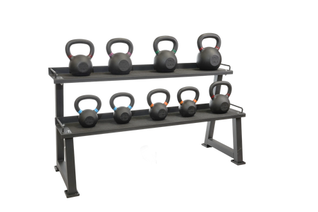 2-Tier Kettlebell Storage Rack