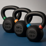 Cast Iron Kettlebells Set 4 - 8/12/16/20/24 Kg (80 Kg total)