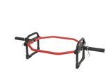 Olympic Shrug Deadlift Bar - Red/Black