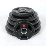 Tri-Grip Olympic Bumper Plates - 105kg kit