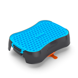 4-in-1 Slow Feeder Dog Bowl - Dark Grey Bowl with Blue Lickmat