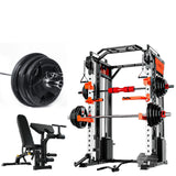 SmartFit M1 Max 130kg Pin Loaded Multi Functional Training Smith Machine Home Gym Power Rack Machine package