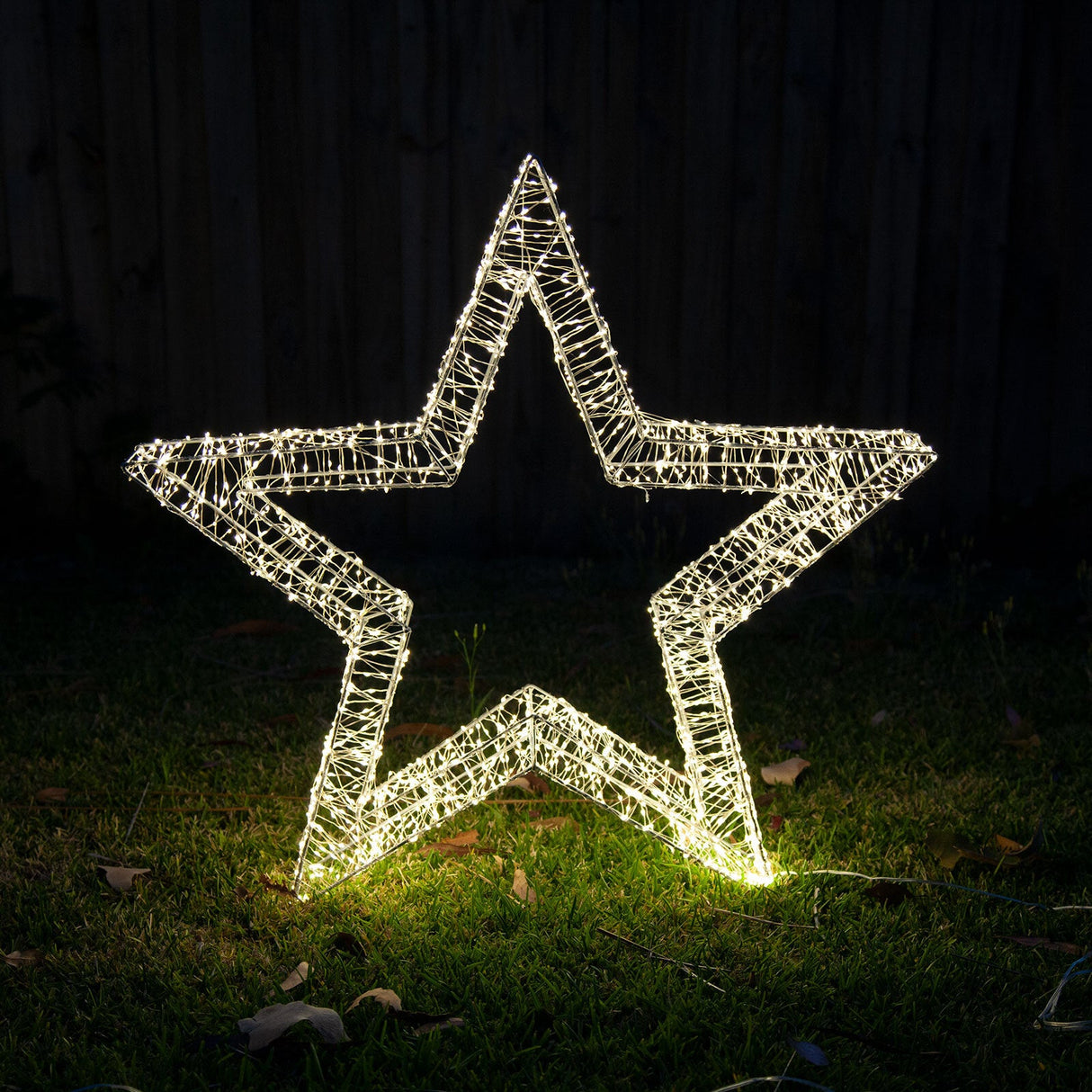 Samland 3D Frame Led Star Warm White for Christmas Decoration - 3DStar_L