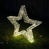 Samland 3d Frame Led Star Warm White For Christmas Decoration - 3DStar_M