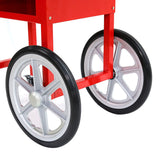Samland Large Wheeled Cart Trolley for Popcorn Machine