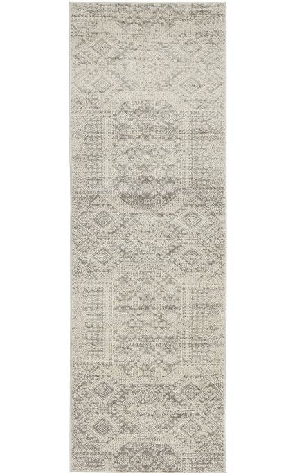 Mirage 351 Silver Runner By Rug Culture-400X80CM - RUNNER