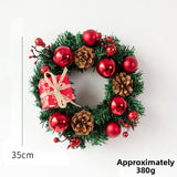 Christmas gift, Christmas wreath, door hanging