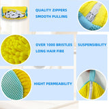 Shoe Washer Bag Laundry Shoe Bag for Washer & Dryer, Reusable 2 Pack Sneaker Cleaning Bag, 360° Deep Cleaning Machine for All Shoe Types with Self-Locking Zipper