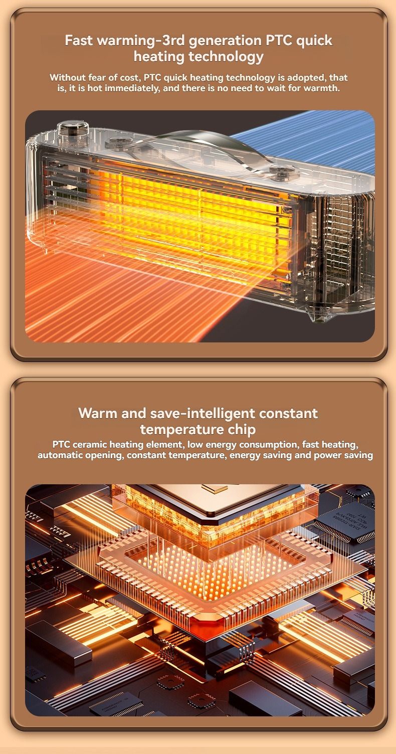Hot - selling Desktop Heater: Instant Warmth, Energy - Saving & Quiet | Free Shipping