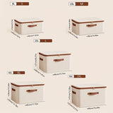 15L Double Zipper Storage Box with Faux Leather Handles | Large Capacity Lidded Basket, Perfect for Storing Clothes, Bedding, and Moving — Ideal for Bedrooms, Dorms, Studies, Wardrobes, Laundry Baskets, Shelf Bins, and Storage Racks.